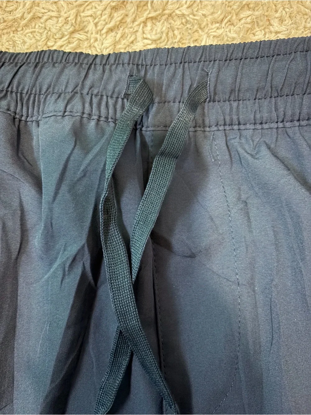 Men's Navy Bathing Suit Shorts